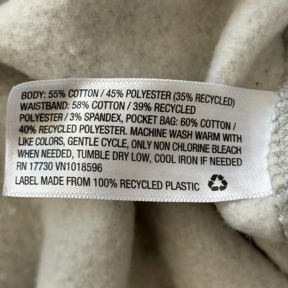 Goodfellow & Co Men's Regular fit Fleece Jogger in Light Gray size Medium NEW - Picture 7 of 9